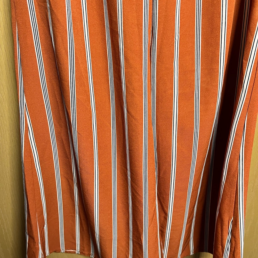 Striped Rusty colored Two-Piece Set - Picture 6 of 7